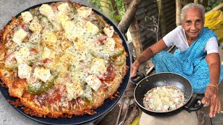 কোনো রকম আটা,ময়দা,সুজি ছাড়াই বানানো এই পিজ্জা আপনারা ব্রত পালনের পর খেতে পারবেন।Veg Pizza Recipe।