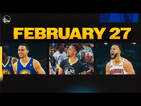 February 27 is the Day of Stephen Curry