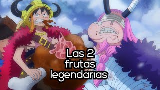 Las 2 Frutas que buscaba ROCKS son las Fruta de LUFFY Y LOKI