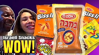 I Asked My Followers to Name Israeli Snacks 🇮🇱 — Of Course Bamba Showed Up First | For The Culture