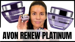 Creme facial Avon RENEW PLATINUM | Primeiras impressões