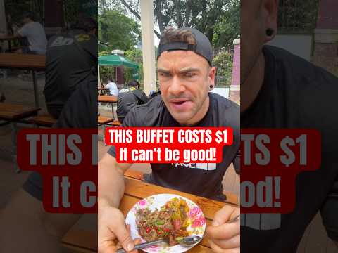 Everything I ate at the “Worlds Cheapest Buffet” #foodchallenge #Thaifood #bangkokfood