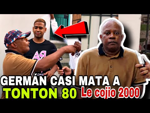 GERMÁN GUALEY CASI MATA A TONTON 80 POR NO DARLE 1000 peso