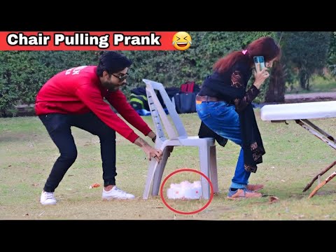 Chair Pulling Prank Part 3 | BY AJ-AHSAN |