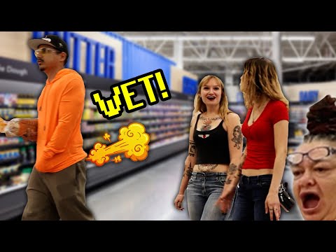 Funny FART Prank! LOUD Target Farting!