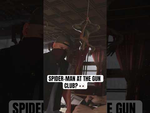 SPIDER-MAN AT THE 🔫 CLUB? 👀