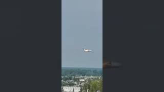Plane crash caught on camera, Moscow 2021