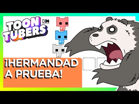 ¡LOS OSOS PELEAN MUCHO EN PICO PARK! (con Pardo, Panda y Polar) | Toontubers