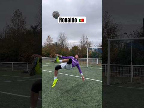 That bicycle kick is ICONIC 🐐✨ #football #soccer