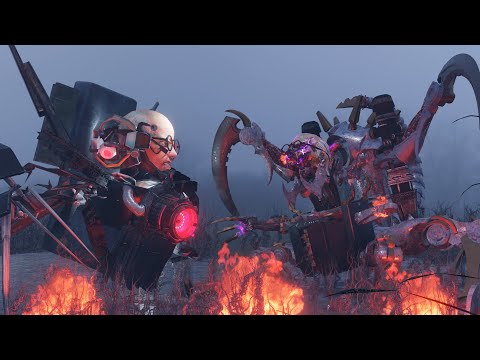 skibidi toilet zombie universe 68 : Titan Scientist 2.0 vs Zombie Titan Scientist
