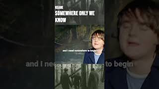 follw ➡️ @elitevision-25 This song is a core memory.  #Keane #SomewhereOnlyWeKnow #shorts