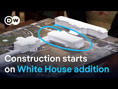 YouTube video thumbnail: Trump's New Ballroom Will Be Bigger Than the White House Itself