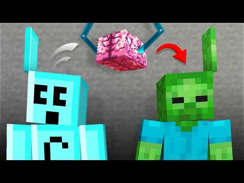 Minecraft but I MIND CONTROL Mobs