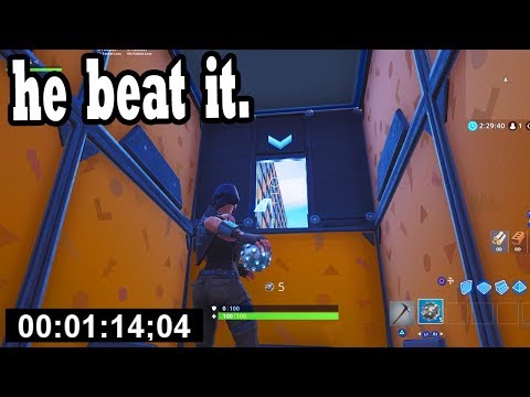Hotball1 Speedruns MY SECRET DEATHRUN! (10,000 *FREE VBUCKS* PRIZE)