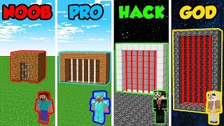 Minecraft Noob Vs Pro Vs God Bus Station In Minecraft Funny - roblox pro vs noob videos infinitube