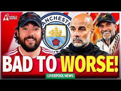 THINGS ARE GOING <strong>FROM</strong> BAD TO WORSE FOR MANCHESTER <strong>CITY</strong>!