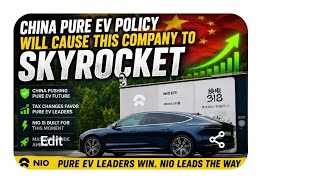 China's New Policy Just Placed A Tailwind For Nio #nio 