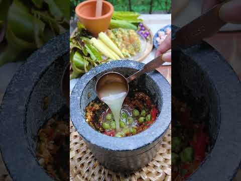 น้ำพริกกะปิกุ้งสด l ทำกินเอง Ep90