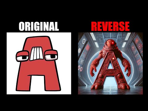 Revese Alphabet Lore But in Monters (A-Z..) | Alphabet Lore Meme Animation - TDC Lore