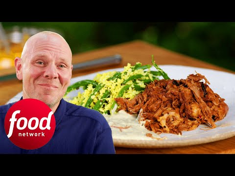 Slow-Cooked Barbecued Indian Spiced Lamb With Coconut Beans | Tom Kerridge Barbecues