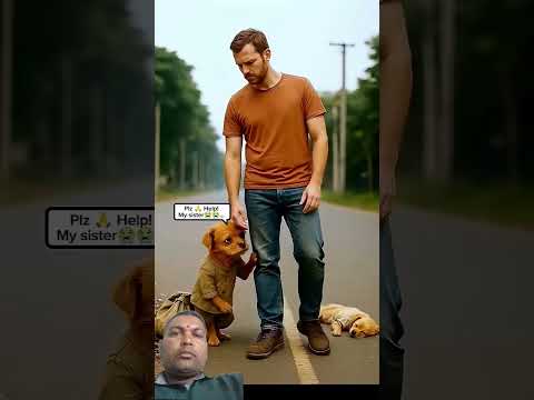 A Puppy story he has no anything for eat & her siste#aivideokaiseb