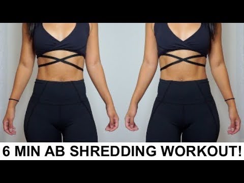 6 Min Ab Shredding Workout! | At-Home Abs