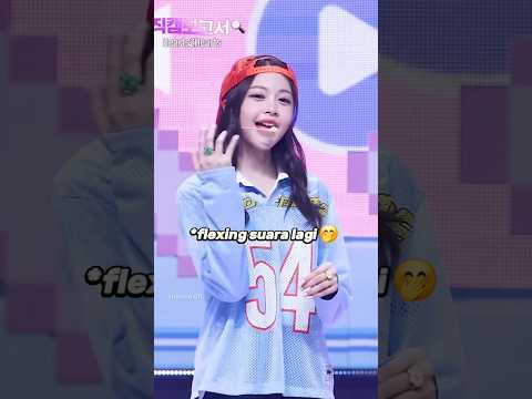 Member flexing suara Carmen lagi #hearts2hearts