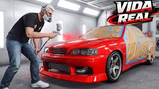 GTA V: VIDA REAL -  Precisei Pintar o Meu CARRO... Ta Ficando ARRISCADO (Ep.29)