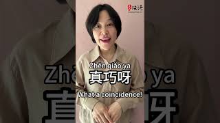 Phrases to Express Coincidence in Chinese #learnchinese #authenticchinese #chinesespeaking
