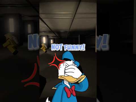 Mickey PRANKED Donald Duck in the BACKROOMS! #roblox #donaldduck #robloxmemes