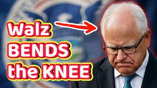 🚨"Walz Has DISAPPEARED" - Tim Walz FORCED to COMPLY with Federal Immigration Enforcement