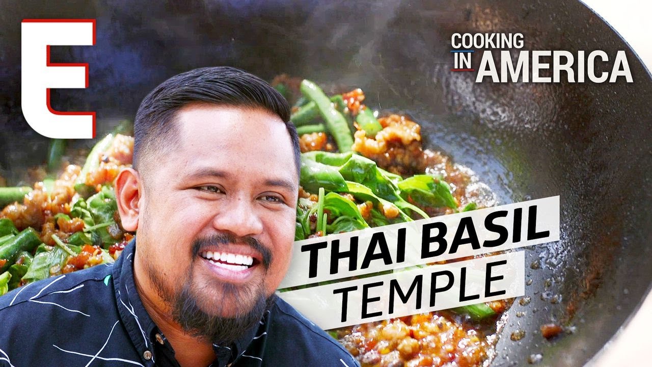 Pad Krapow and Detroit's Best Thai Food at a Buddhist Temple Cooking in America