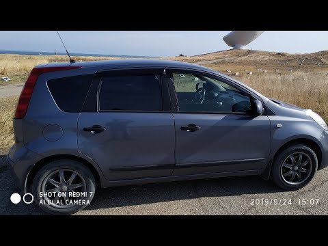 Обучение дроссельной заслонки автомобиля Nissan Note 1.4