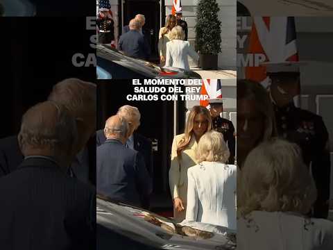 El rey Carlos y la reina Camila se reúnen con el presidente Trump y la primera dama