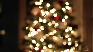 Peaceful and Relaxing Christmas Ambience ❄🎁🎄 Instrumental Christmas Music and Warm Fireplace