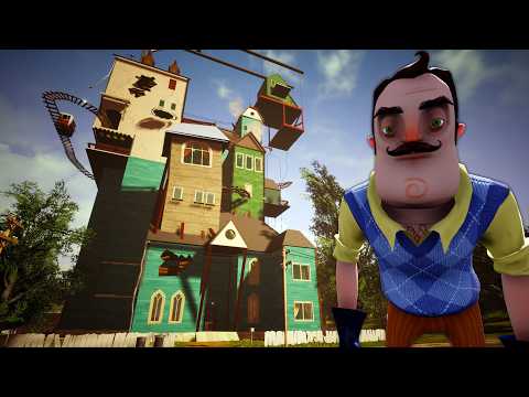 Hello Neighbor - Alpha 3 Concept House | Full Game Walkthrough