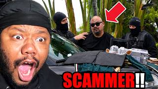 Catching Scammers In Public!! *Cops Make Crazy Arrest