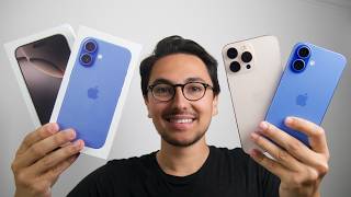 iPhone 16 Pro Max Titane Sable et iPhone 16 Outremer : Déballage & prise en main ! (Unboxing)