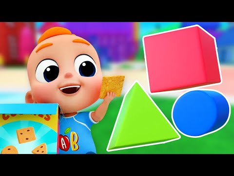 Shapes Song, Learning Video And Kids Rhyme