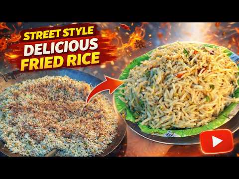 Rs.100 Veg Fried Rice😱 | Street Food