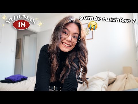 VLOGMAS #18 • J’organise un repas, oui oui ! 😭