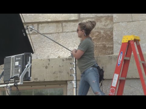 YouTube video thumbnail: Film Crews Shooting Movie About the History of Beer Brewing in Iowa City