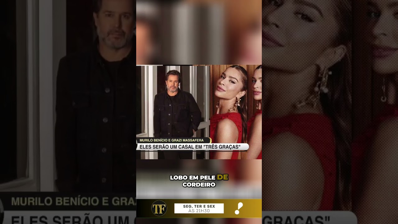 Murilo Benício retorna às novelas em par romântico com Grazi Massafera