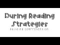 Reading Comprehension Strategies