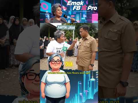 Pak Lurah disemprot Emak #emakemak #emakfbpro #emakgaul