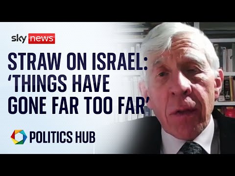 'Things have gone far too far' - Former foreign secretary Jack Straw | Israel-Hamas War