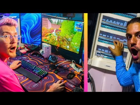 JE COUPE LA CONNEXION INTERNET DE JEANFILS EN PLEINE PARTIE FORTNITE !!!