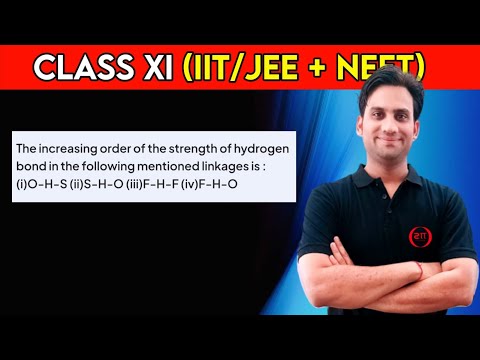 The increasing order of the strength of hydrogen bond on the following mentioned linkages is :