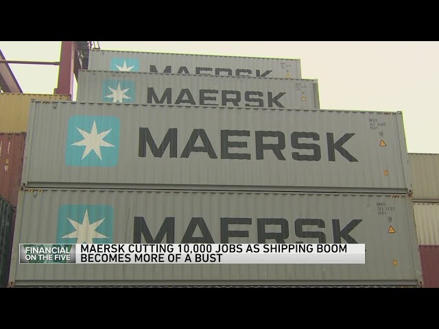 Shipping company Maersk to slash 10,000 jobs