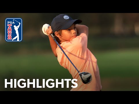 Charlie Woods’ best tee shots | Round 1 | PNC Championship | 2021